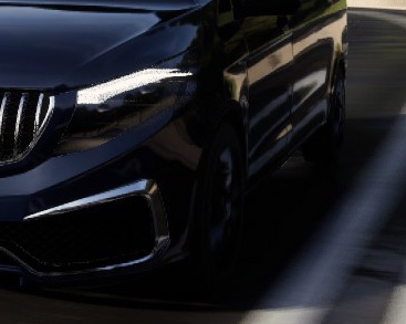 ByFUTURE Unreal Engine car simulator - Mercedes Maybach Bodykit